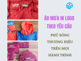 ÁO MƯA IN LOGO DOANH NGHIỆP – PHỦ SÓNG THƯƠNG HIỆU TRÊN MỌI HÀNH TRÌNH