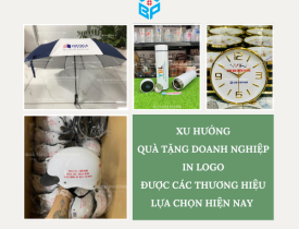 XU HƯỚNG QUÀ TẶNG DOANH NGHIỆP IN LOGO ĐƯỢC CÁC THƯƠNG HIỆU LỰA CHỌN HIỆN NAY