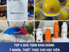 TOP 4 QUÀ TẶNG KHAI GIẢNG Ý NGHĨA, THIẾT THỰC CHO HỌC VIÊN