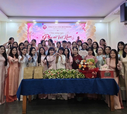 RECAP TIỆC 20/10 TẠI QUÀ TẶNG BÍCH PHƯƠNG