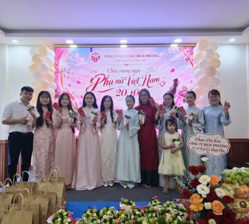 RECAP TIỆC 20/10 TẠI QUÀ TẶNG BÍCH PHƯƠNG