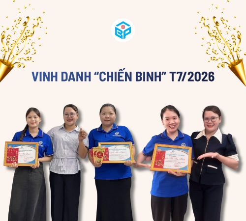 TUYÊN DƯƠNG CÁC “CHIẾN BINH” THÁNG 7/2026 CỦA NHÀ BÍCH PHƯƠNG