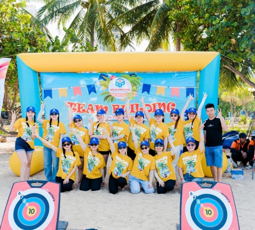 TEAMBUILDING NHA TRANG – GẮN KẾT ĐỂ BỨT PHÁ CÙNG QUÀ TẶNG BÍCH PHƯƠNG