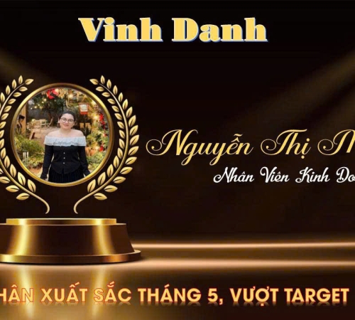 CHÚC MỪNG NHỮNG “CÔ GÁI VÀNG” CỦA THÁNG 5! 