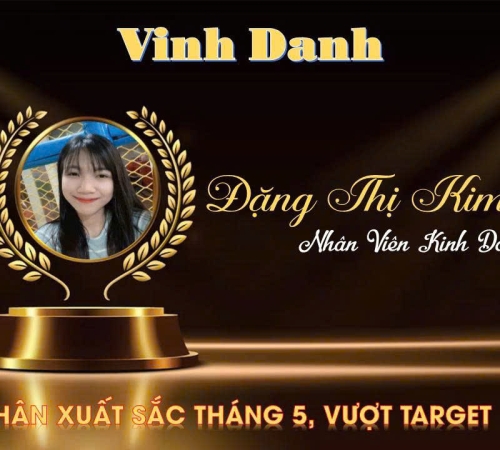 CHÚC MỪNG NHỮNG “CÔ GÁI VÀNG” CỦA THÁNG 5! 