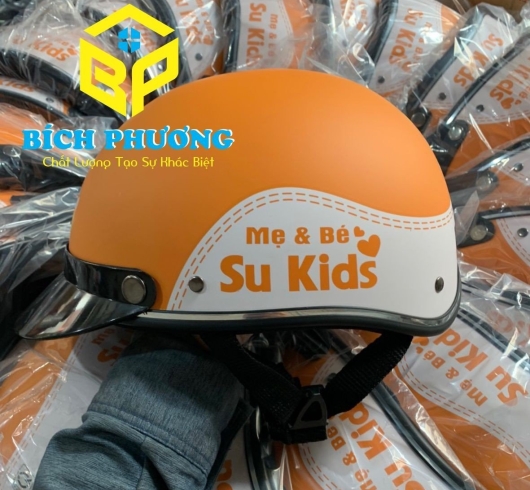 MŨ BẢO HIỂM MẸ VÀ BÉ