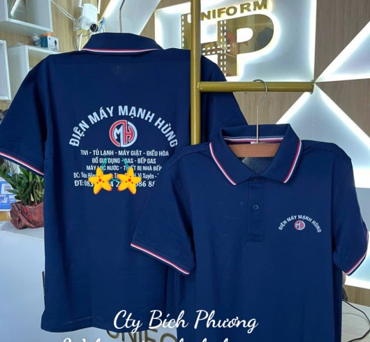 IN ÁO ĐỒNG PHỤC CỬA HÀNG ĐIỆN MÁY