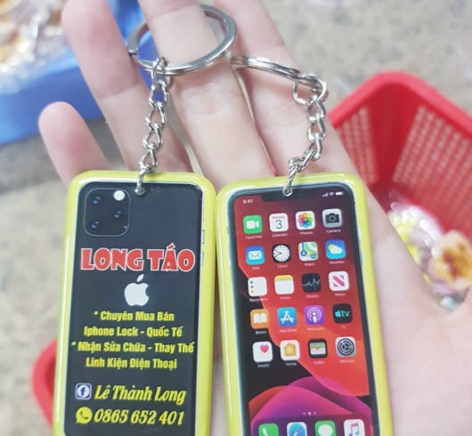 IN MÓC KHÓA HÌNH ĐIỆN THOẠI