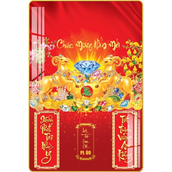 MẪU LỊCH TRÁNG GƯƠNG 2027 MỚI NHẤT