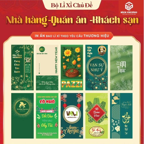 BAO LÌ XÌ IN LOGO 