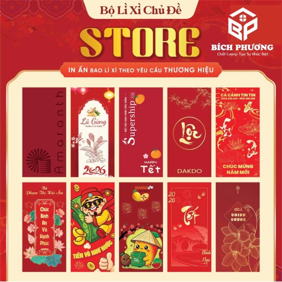 BAO LÌ XÌ IN LOGO 