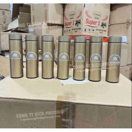 BÌNH GIỮ NHIỆT INOX 304 IN LOGO THEO YÊU CẦU – GIẢI PHÁP QUÀ TẶNG DOANH NGHIỆP CHUYÊN NGHIỆP