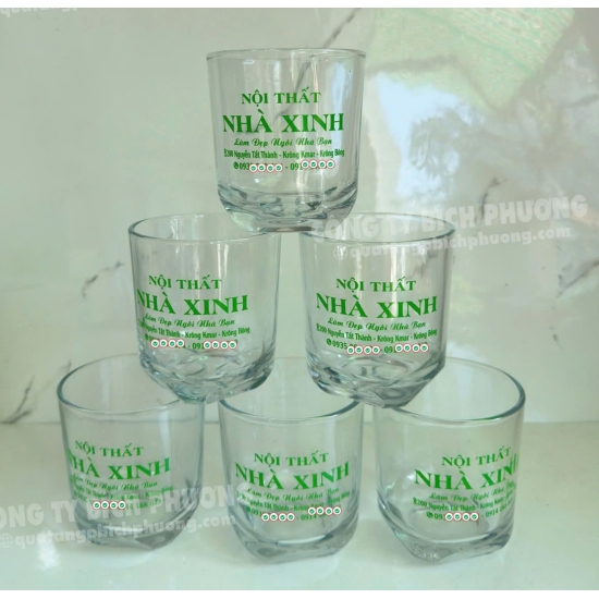 LY THỦY TINH NỘI THẤT NHÀ XINH: TINH TẾ TỪ THIẾT KẾ, ĐẬM DẤU ẤN THƯƠNG HIỆU