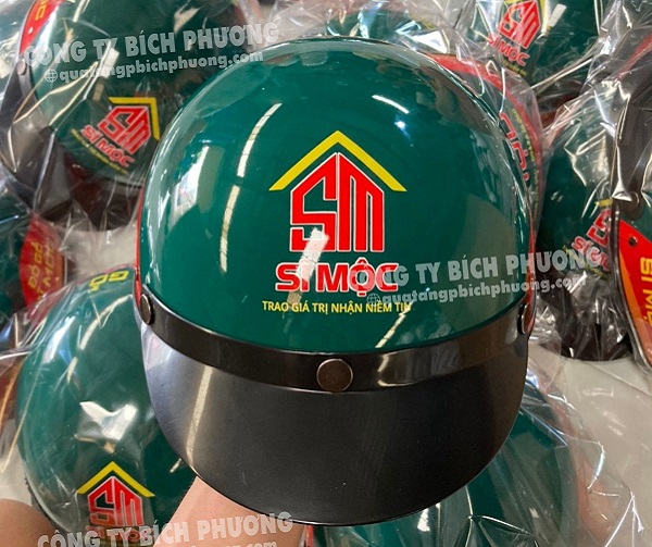 Quà tặng nón bảo hiểm in logo dành cho doanh nghiệp