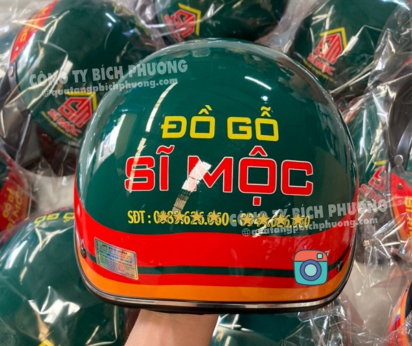 Doanh nghiệp cần nón bảo hiểm in logo làm quà tặng