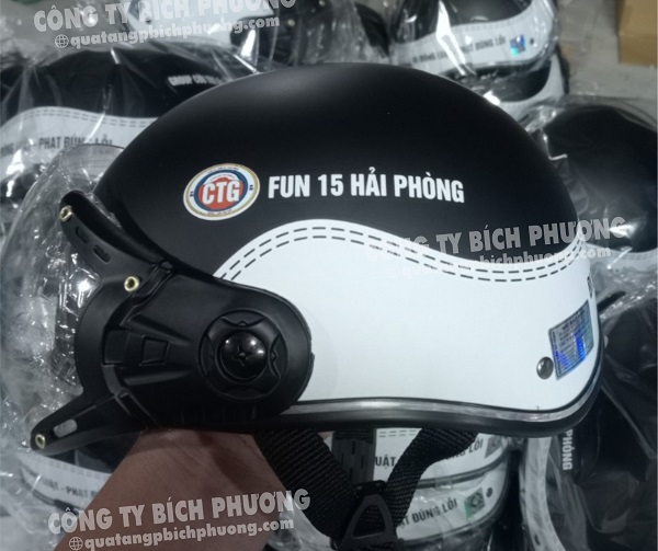 Bích Phương sản xuất nón bảo hiểm in logo