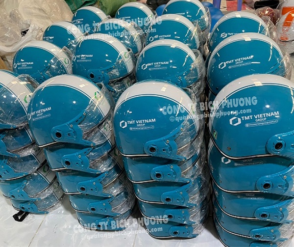 Nón bảo hiểm in logo chất lượng và giá rẻ