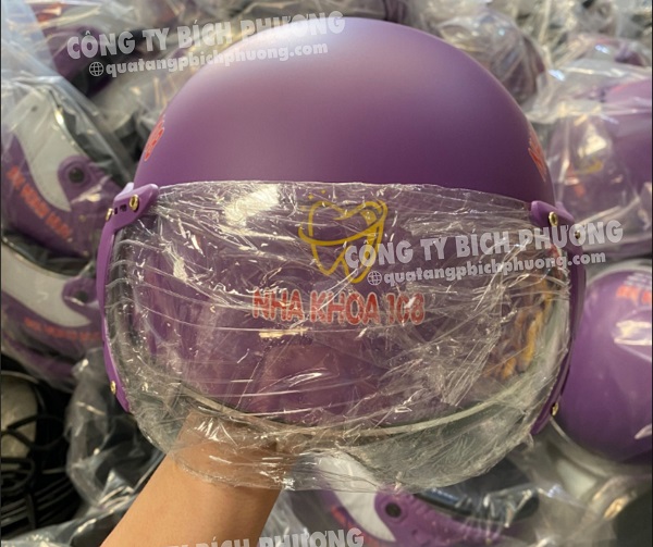 Phụ kiện của nón bảo hiểm in logo