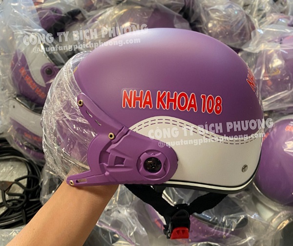 Nón bảo hiểm in tại Bích Phương