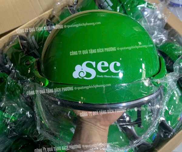 Bích Phương cung cấp nón bảo hiểm in logo chất lượng