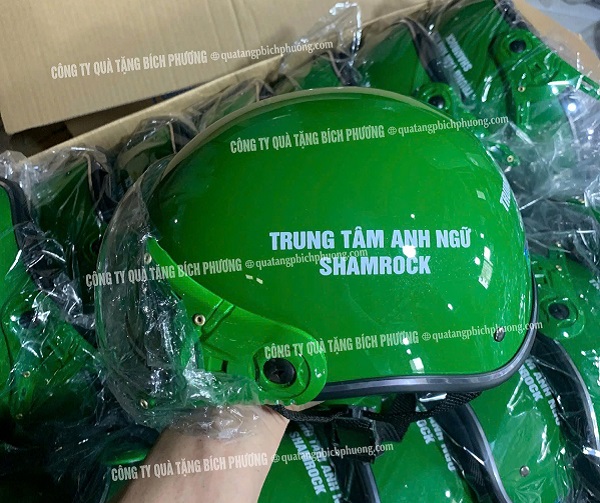 Quà tặng doanh nghiệp nón bảo hiểm in logo chất lượng