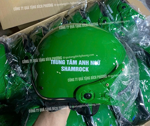 Nón bảo hiểm in logo chất lượng uy tín tại Bích Phương