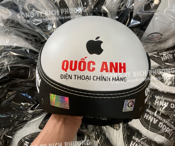 Nón bảo hiểm in logo giá rẻ kèm chất lượng