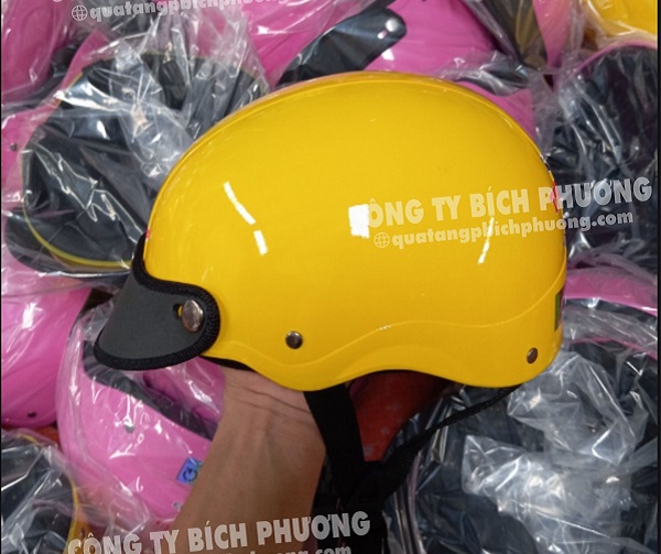 Bích Phương cung cấp nón bảo hiểm in logo nửa đầu giá tốt