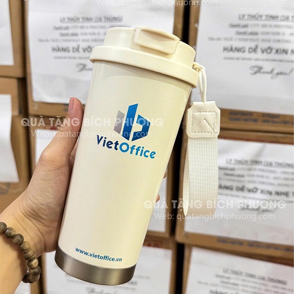 Bình giữ nhiệt in logo
