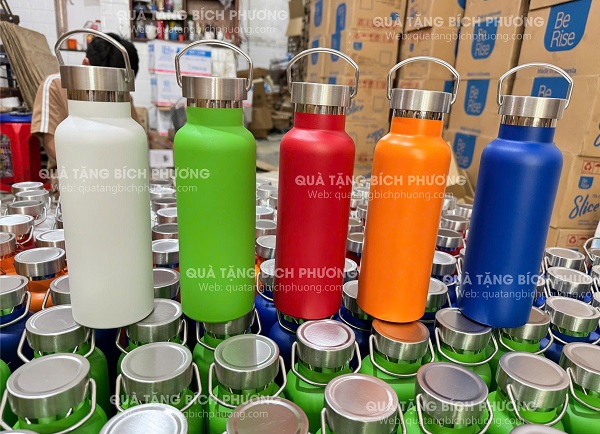 Bình giữ nhiệt in logo