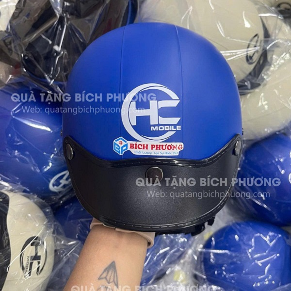 Nón bảo hiểm in logo