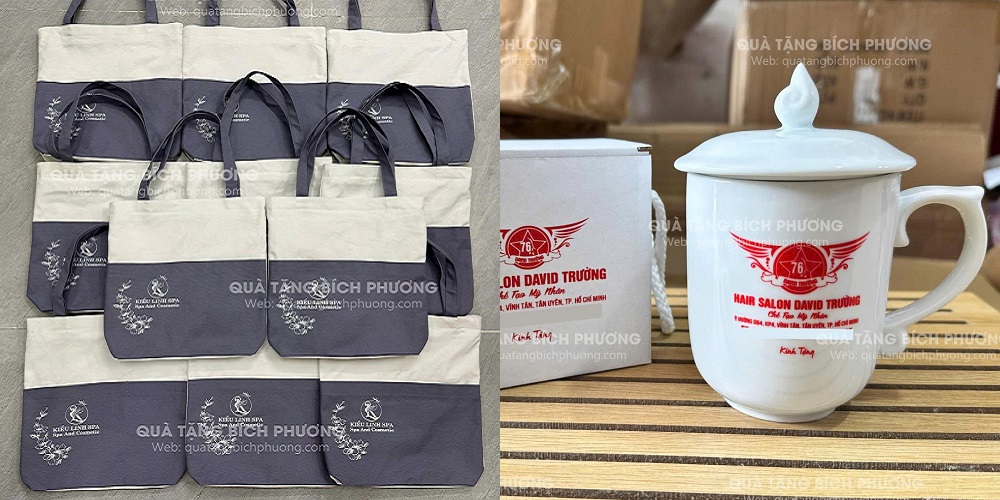quà tặng Tết in logo