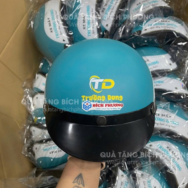 Nón bảo hiểm in logo