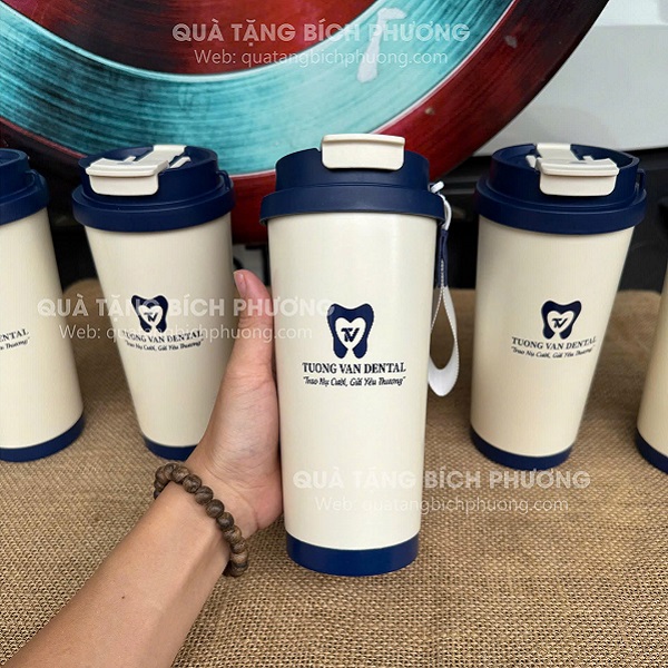 Bình giữ nhiệt in logo