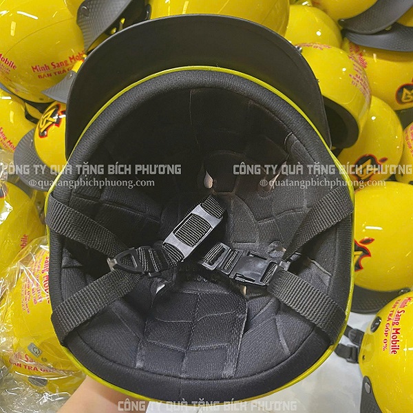 Nón bảo hiểm in logo