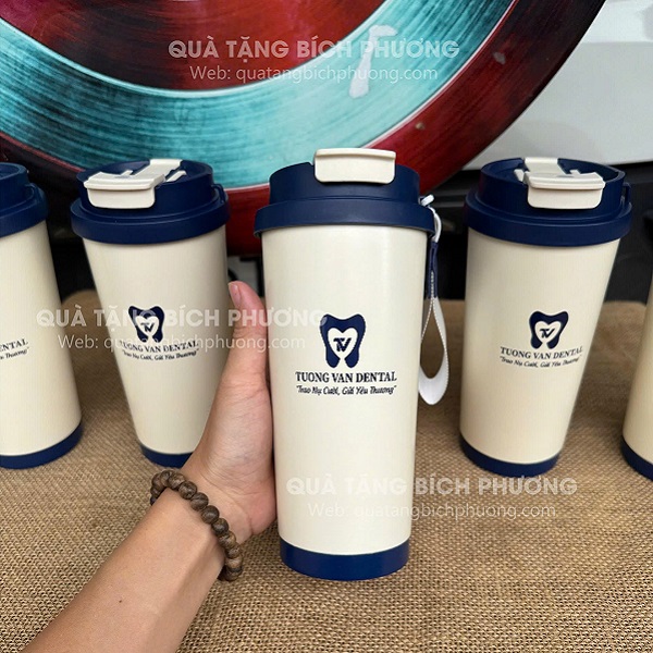 Bình giữ nhiệt in logo