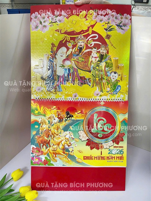 Lịch Tết in logo Lịch Tết in logo