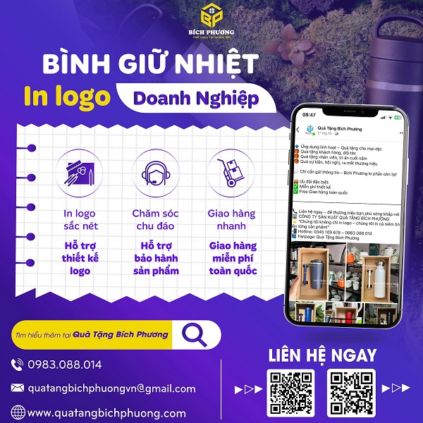 Quà tặng doanh nghiệp in logo Quà tặng doanh nghiệp in logo